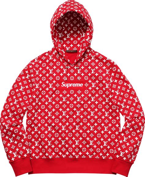 real supreme x louis vuitton hoodie|louis vuitton supreme jumper.